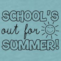 Teacher End Of Year Schools Out For Summer! Last Day Sueded Cloud Jersey T-Shirt