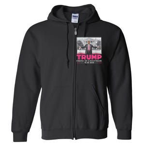 Trump Ending Of A Nightmare January 20th 2025 Full Zip Hoodie