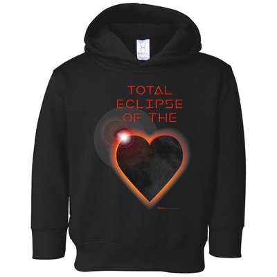 Total Eclipse Of The Solar Heart Astronomy Toddler Hoodie