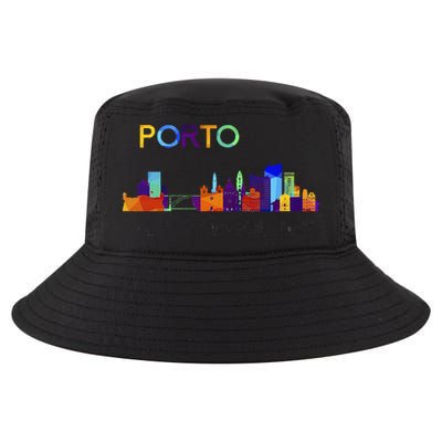Travel Europe Portugal Porto Portuguese Vacation Souvenir Cool Comfort Performance Bucket Hat