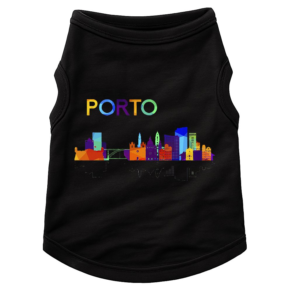 Travel Europe Portugal Porto Portuguese Vacation Souvenir Doggie Tank
