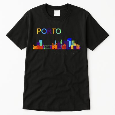 Travel Europe Portugal Porto Portuguese Vacation Souvenir Tall T-Shirt