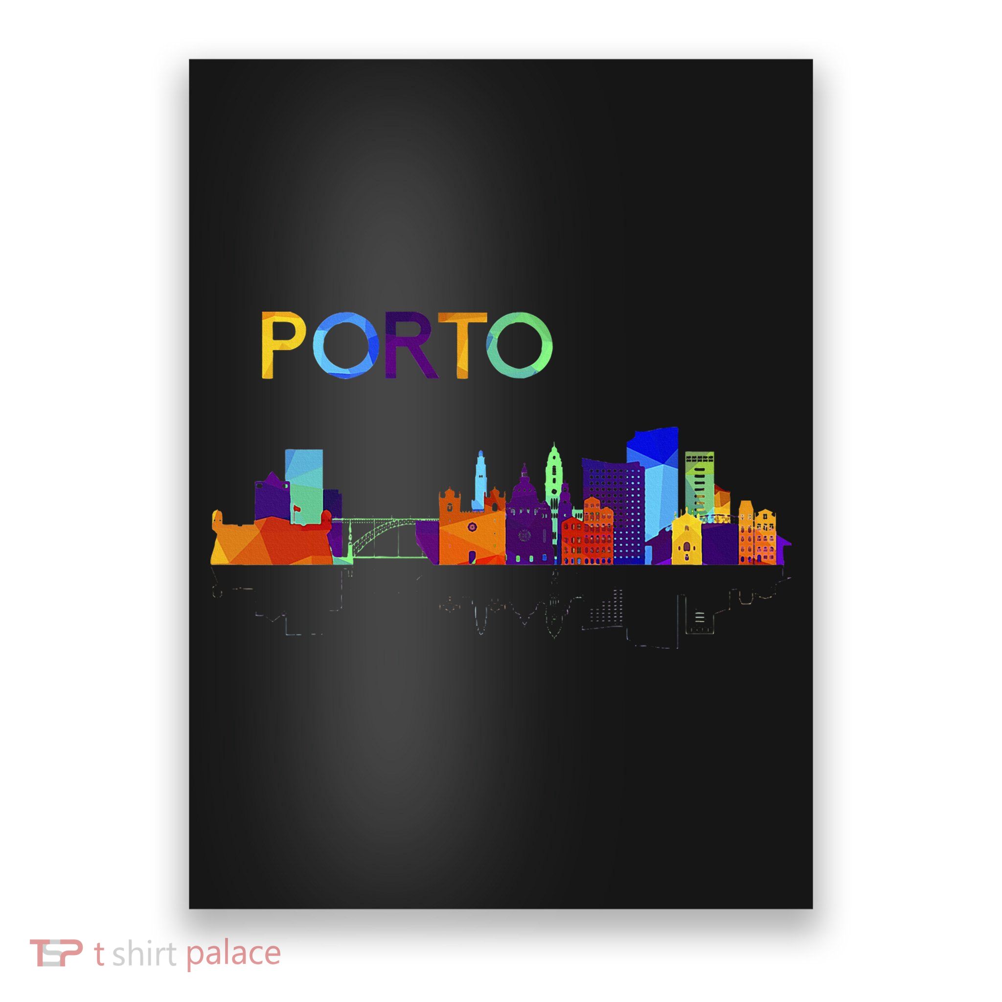 Travel Europe Portugal Porto Portuguese Vacation Souvenir Poster