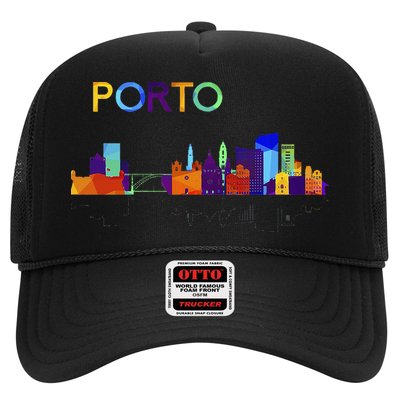 Travel Europe Portugal Porto Portuguese Vacation Souvenir Trucker Hat