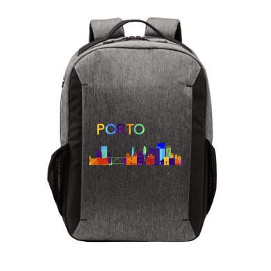 Travel Europe Portugal Porto Portuguese Vacation Souvenir Vector Backpack