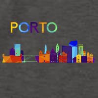 Travel Europe Portugal Porto Portuguese Vacation Souvenir Vector Backpack