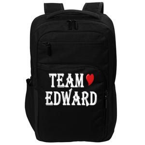 Team Edward Quote Cool Team Edward Impact Tech Backpack