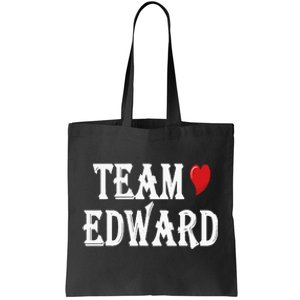 Team Edward Quote Cool Team Edward Tote Bag