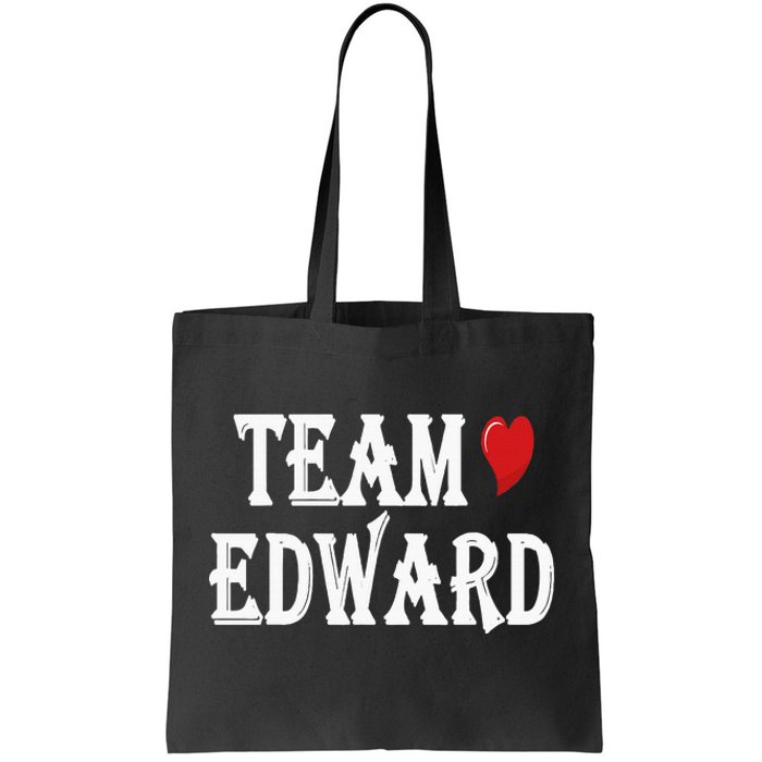 Team Edward Quote Cool Team Edward Tote Bag