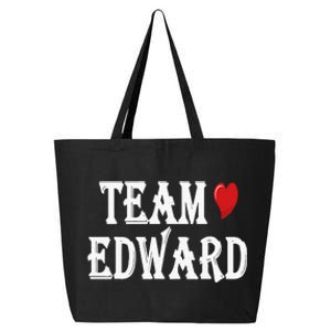 Team Edward Quote Cool Team Edward 25L Jumbo Tote