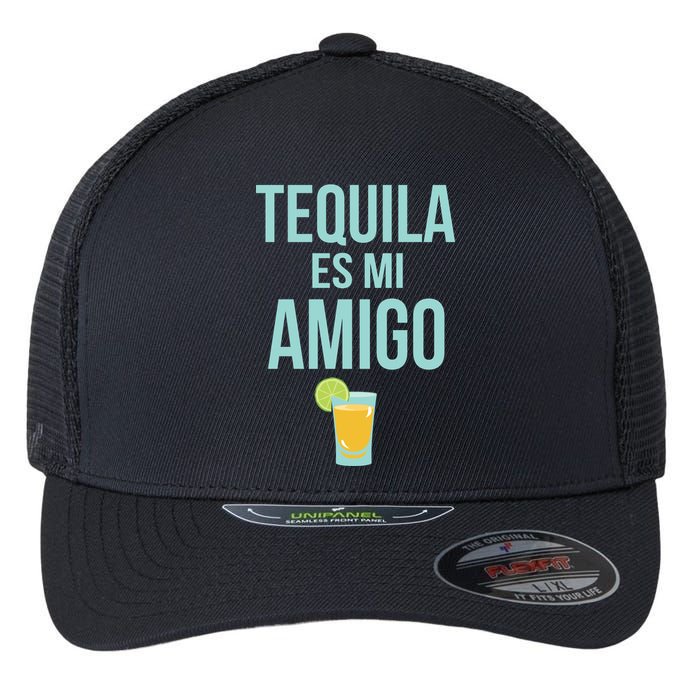 Tequila Es Mi Amigo Cinco de Mayo Flexfit Unipanel Trucker Cap