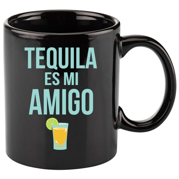 Tequila Es Mi Amigo Cinco de Mayo 11oz C Handle Ceramic Mug