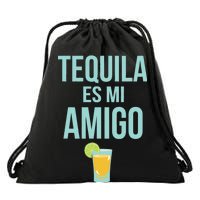 Tequila Es Mi Amigo Cinco de Mayo Drawstring Bag