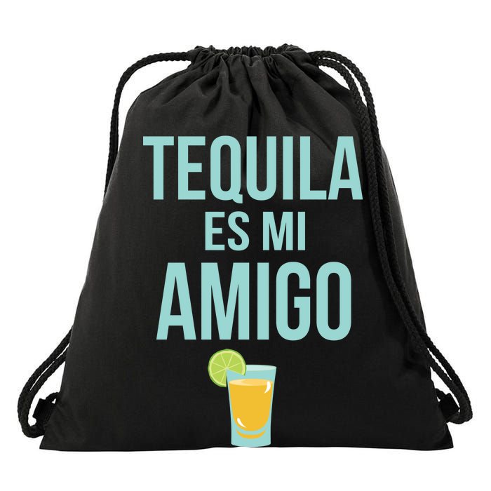 Tequila Es Mi Amigo Cinco de Mayo Drawstring Bag