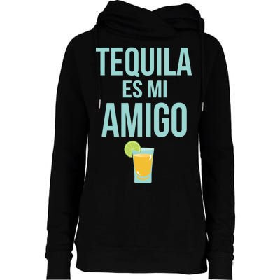 Tequila Es Mi Amigo Cinco de Mayo Womens Funnel Neck Pullover Hood