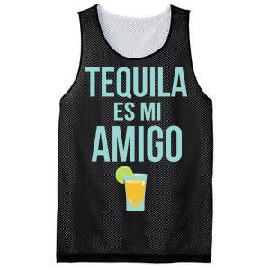 Tequila Es Mi Amigo Cinco de Mayo Mesh Reversible Basketball Jersey Tank