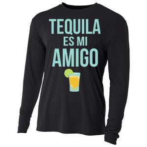 Tequila Es Mi Amigo Cinco de Mayo Cooling Performance Long Sleeve Crew