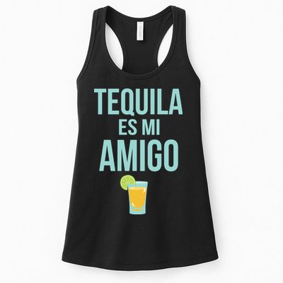 Tequila Es Mi Amigo Cinco de Mayo Womens Tank Top