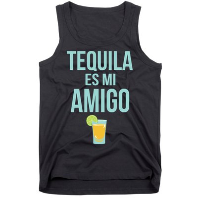 Tequila Es Mi Amigo Cinco de Mayo Tank Top