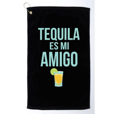 Tequila Es Mi Amigo Cinco de Mayo Platinum Collection Golf Towel