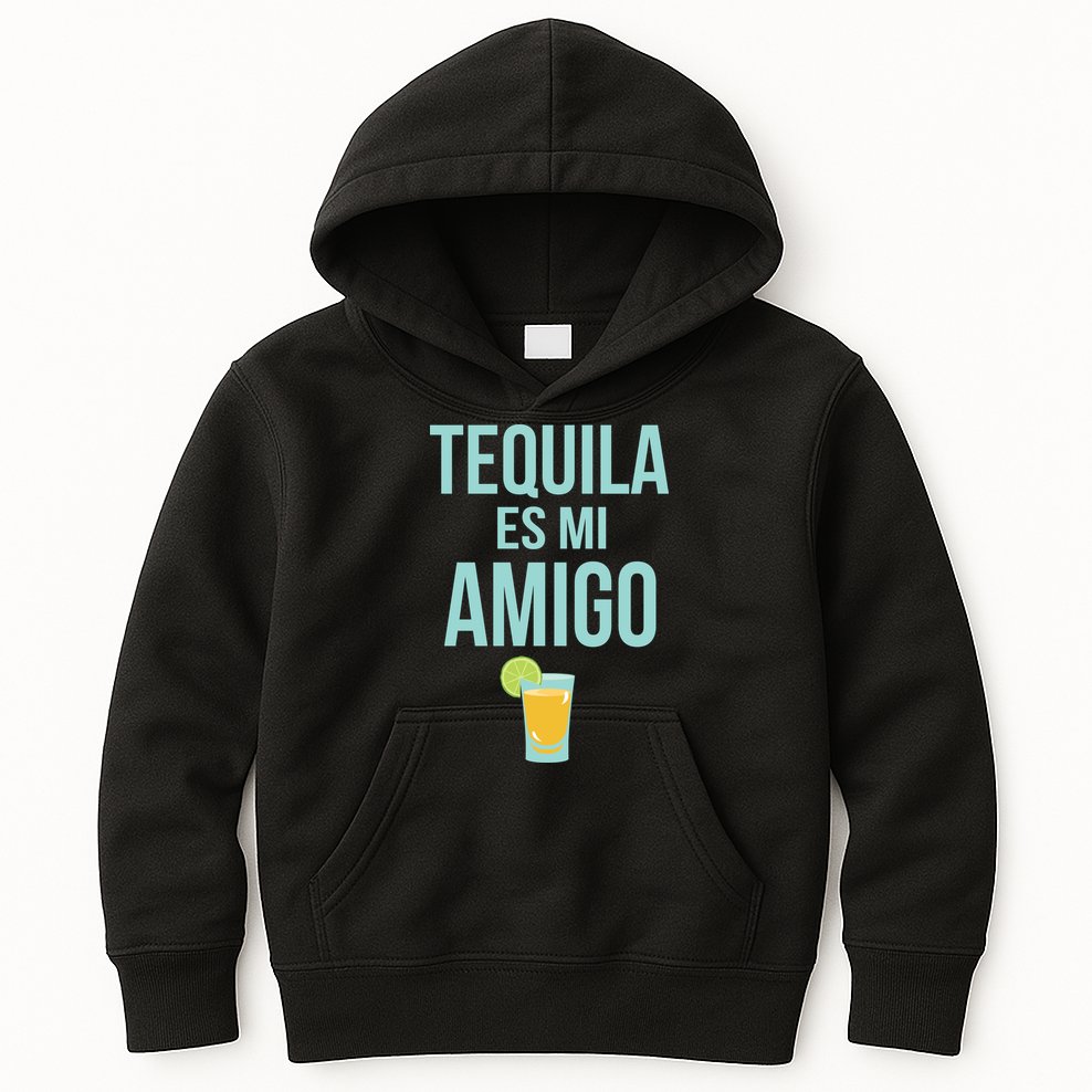 Tequila Es Mi Amigo Cinco de Mayo Kids Hoodie