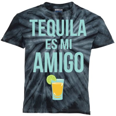 Tequila Es Mi Amigo Cinco de Mayo Kids Tie-Dye T-Shirt