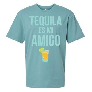 Tequila Es Mi Amigo Cinco de Mayo Sueded Cloud Jersey T-Shirt