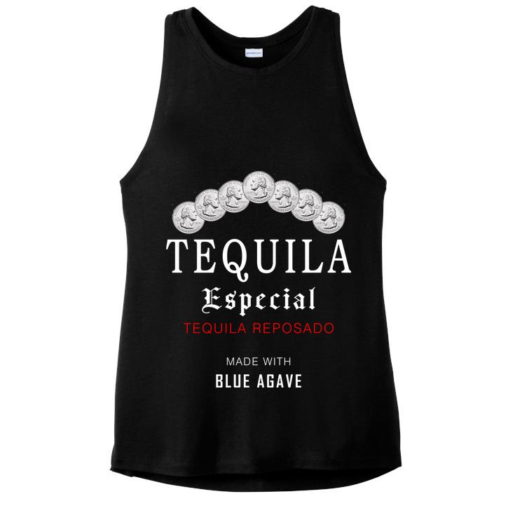 Tequila Especial Lime Slat Ladies PosiCharge Tri-Blend Wicking Tank