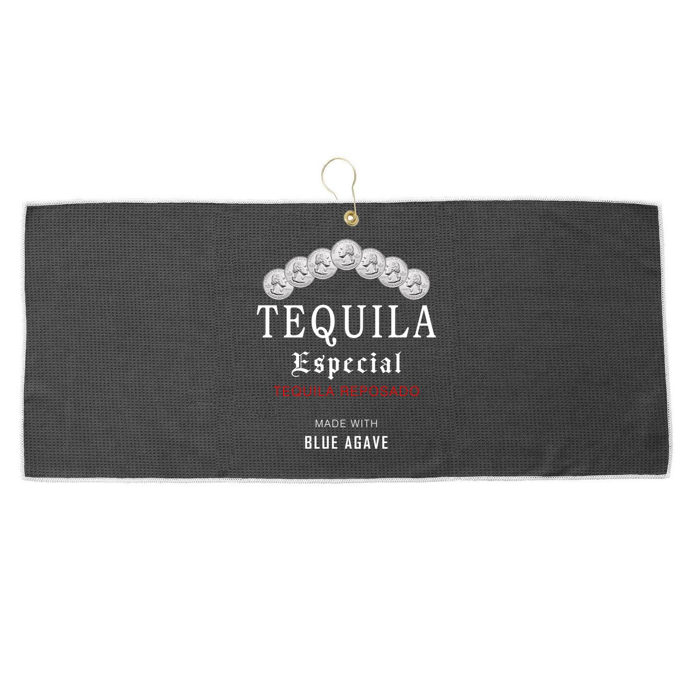 Tequila Especial Lime Slat Large Microfiber Waffle Golf Towel