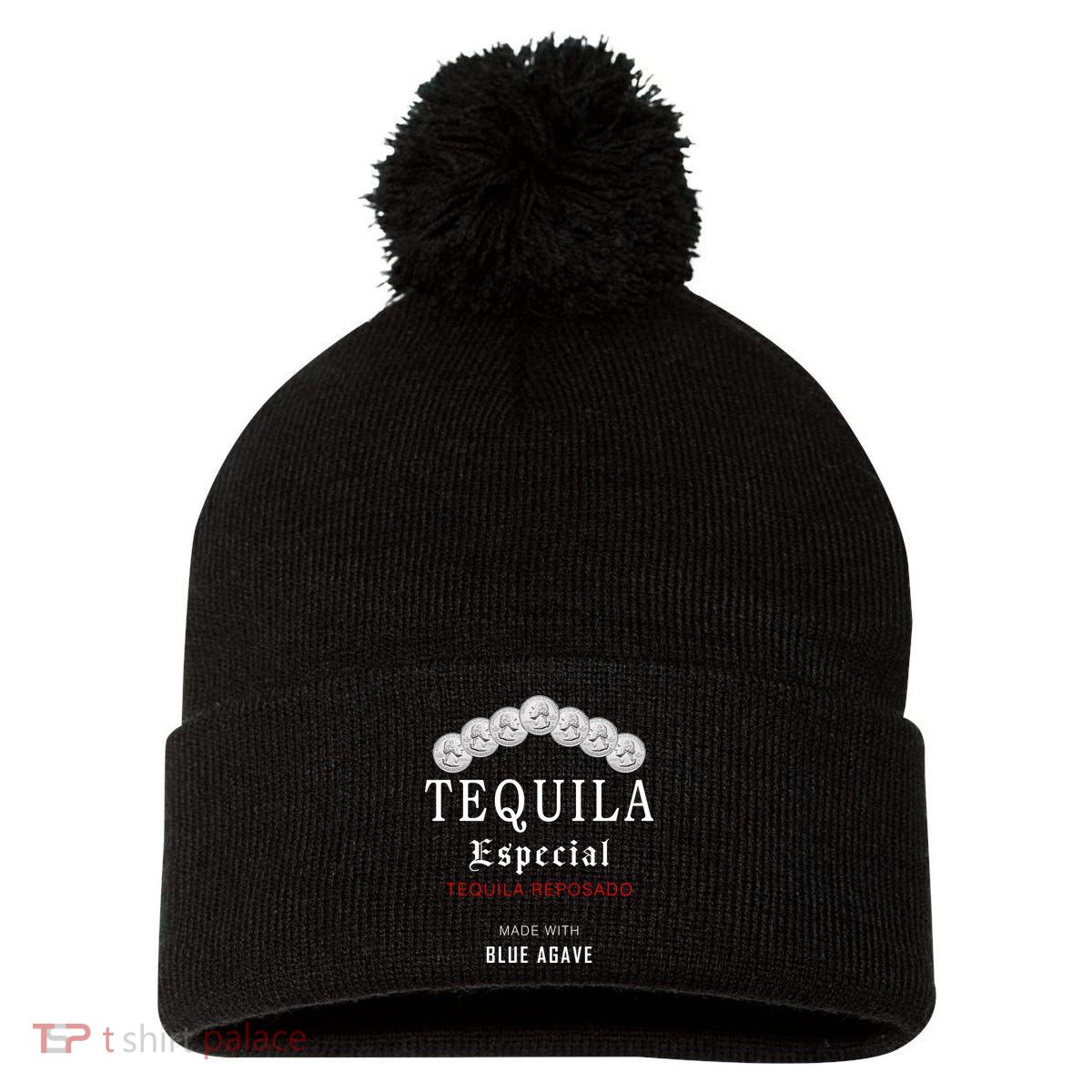Tequila Especial Lime Slat Pom Pom 12in Knit Beanie