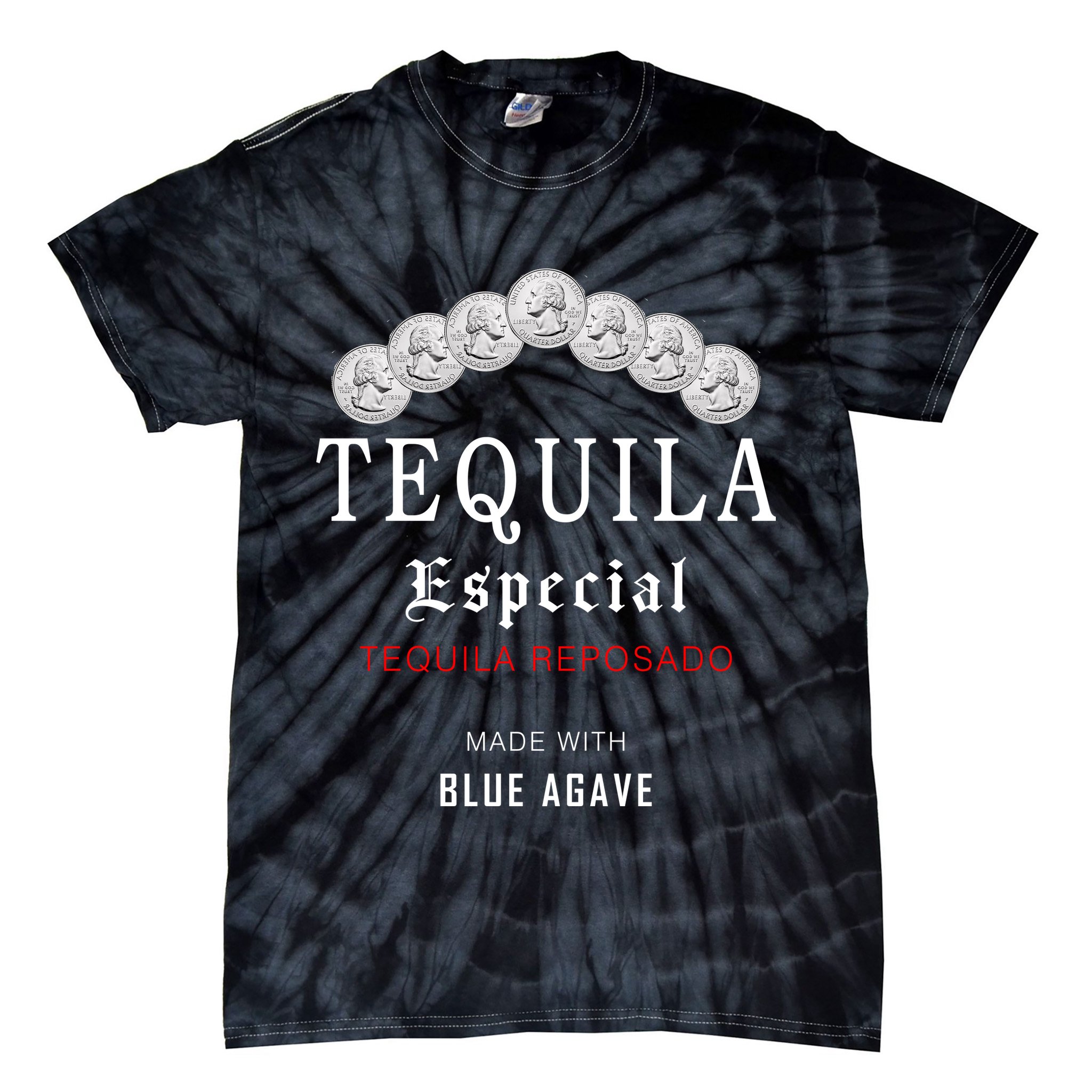 Tequila Especial Lime Slat Tie-Dye T-Shirt
