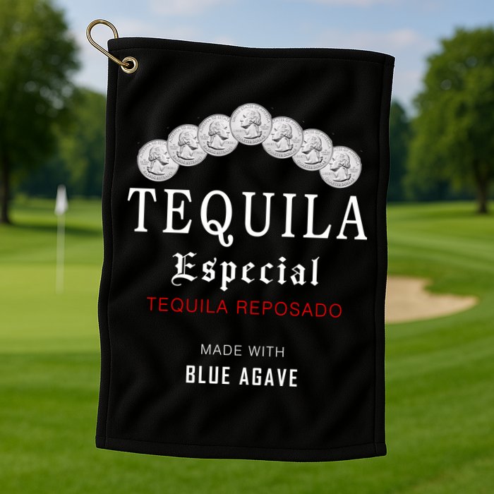 Tequila Especial Lime Slat Golf Towel
