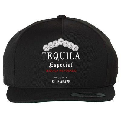 Tequila Especial Lime Slat Wool Snapback Cap