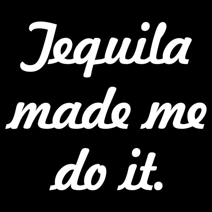 Tequila Made Me Do It Backpack