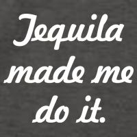 Tequila Made Me Do It Vector Backpack