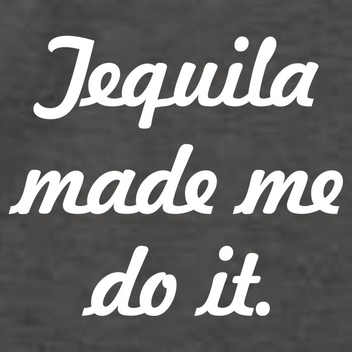 Tequila Made Me Do It Vector Backpack