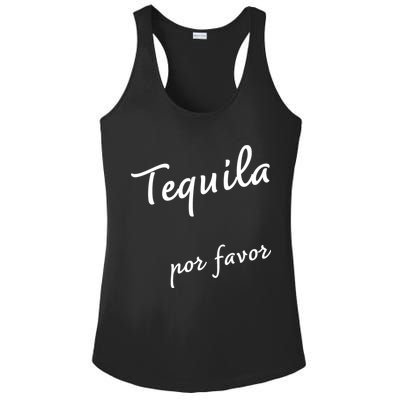 Tequila Por Favor Ladies PosiCharge Competitor Racerback Tank