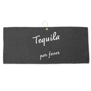 Tequila Por Favor Large Microfiber Waffle Golf Towel