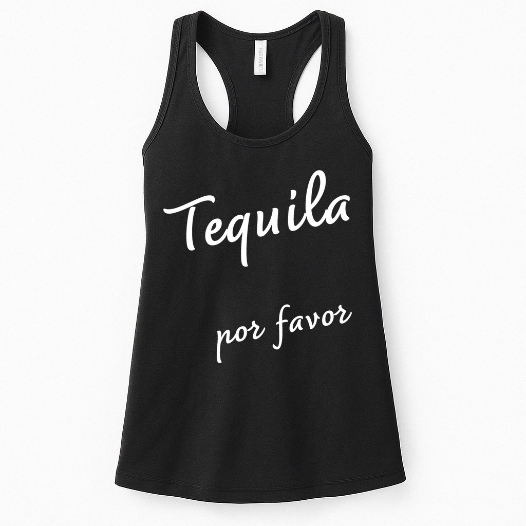 Tequila Por Favor Womens Tank Top