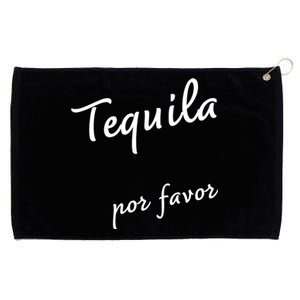 Tequila Por Favor Grommeted Golf Towel