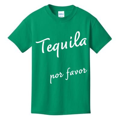 Tequila Por Favor Kids T-Shirt