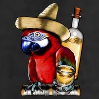 Tequilla Parrot Cool Comfort Performance Bucket Hat