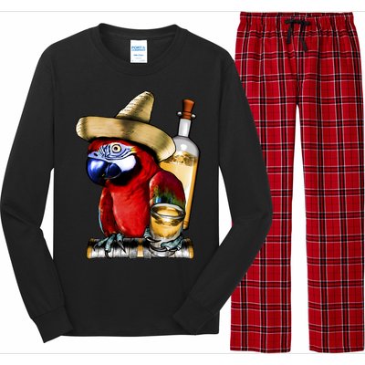 Tequilla Parrot Long Sleeve Pajama Set