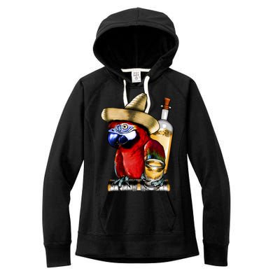 Tequilla Parrot Women's Fleece Hoodie