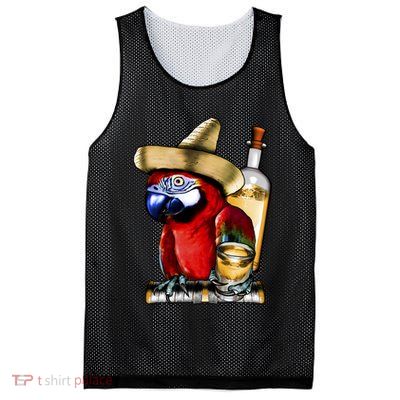 Tequilla Parrot Mesh Reversible Basketball Jersey Tank