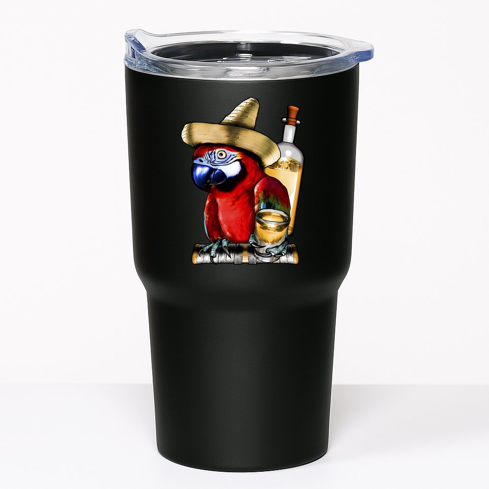 Tequilla Parrot Tumbler
