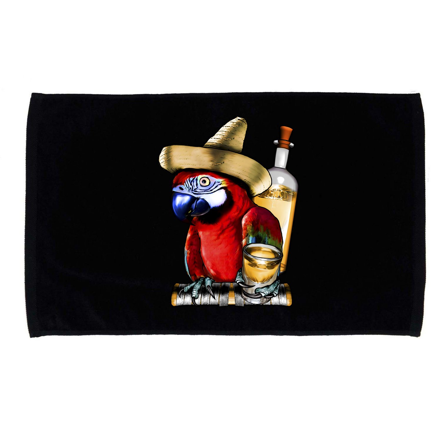 Tequilla Parrot Microfiber Hand Towel