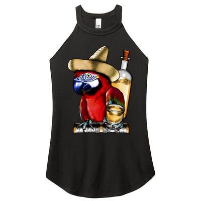Tequilla Parrot Women's Perfect Tri Rocker Tank