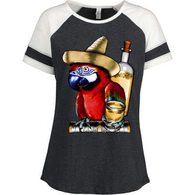 Tequilla Parrot Enza Ladies Jersey Colorblock Tee