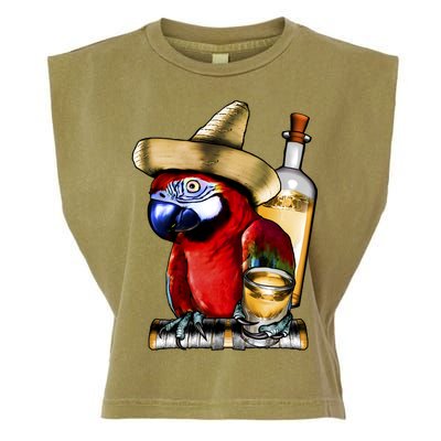 Tequilla Parrot Garment-Dyed Women's Muscle Tee